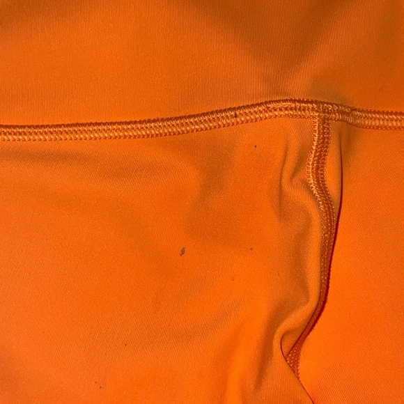 Lululemon Wunder Under High Rise Tight 28" Size 8 Luxtreme Orange Solar NWT $98 - Picture 5 of 5